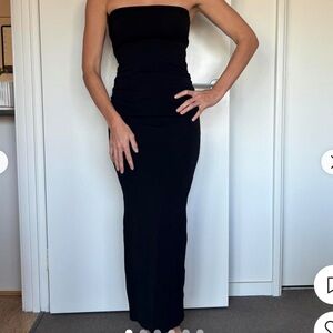 DISSH Women's Elegant Black Maxi Dress